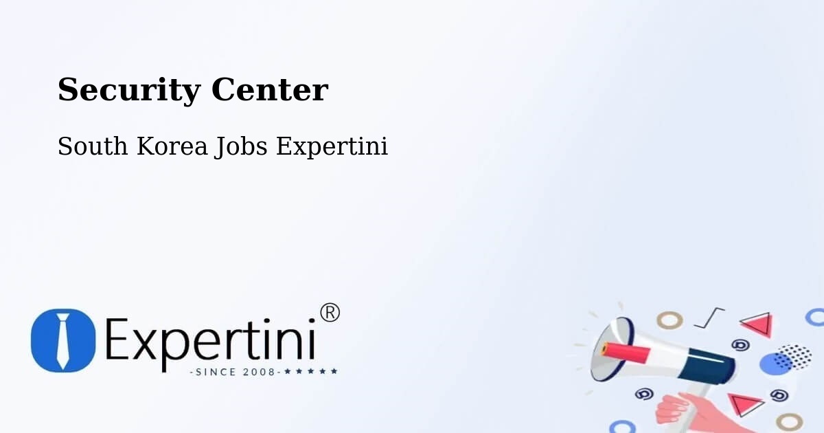 Security & Compliance – Suncheon Si - South Korea Jobs Expertini