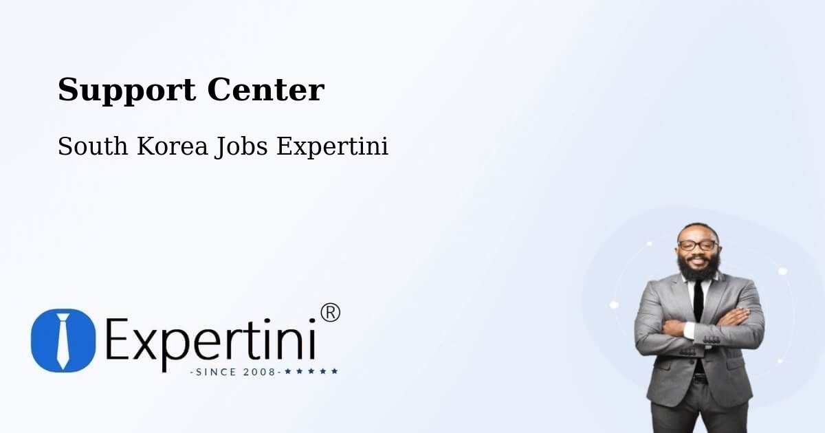 Support Services – Suncheon Si - South Korea Jobs Expertini